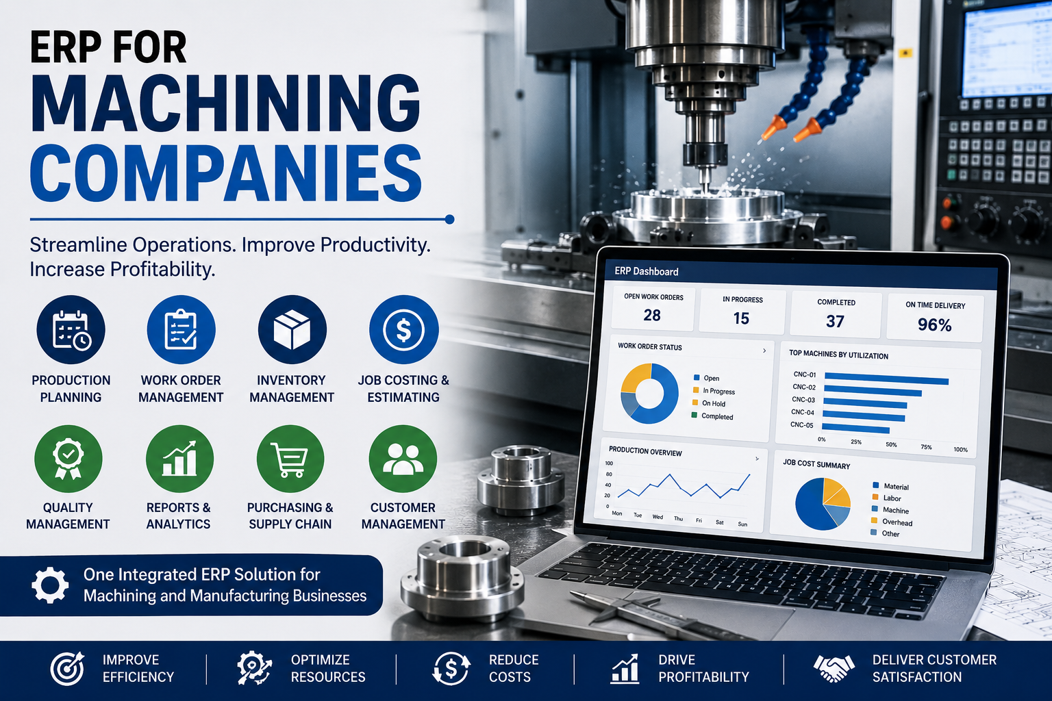 ERP for Machining Companies