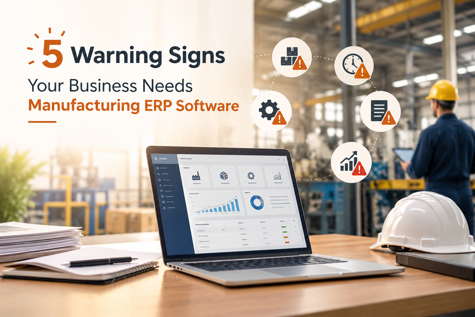 5 warning signs your business needs manufacturing ERP software